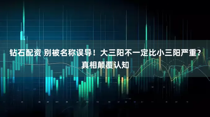 钻石配资 别被名称误导！大三阳不一定比小三阳严重？真相颠覆认知